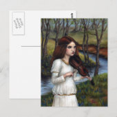 Waldelandgel Postkarte (Vorne/Hinten)