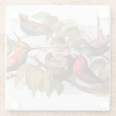 Waldelf im Nest: Antique Bird Sprite Fairy Glasuntersetzer (Rückseite)