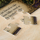 Waldelf-Jäger Waldhüter Puzzle (Seite)