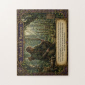Waldelf-Jäger Waldhüter Puzzle (Vertikal)