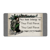 Waldelf (Personalisiertes Buchzeichen) (Vorne)