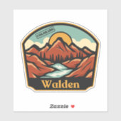 Walden, Colorado Sticker (Blatt)