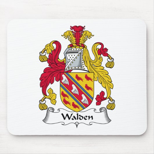 Walden Familienwappen Mousepad (Vorne)