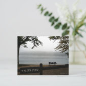 Walden Pond - kontemplative Postkarte (Stehend Vorderseite)