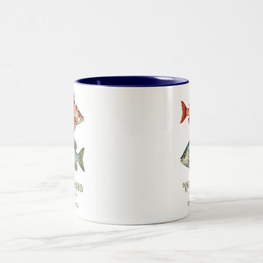 Walden Pond Massachusetts fish Tasse (Mittel)