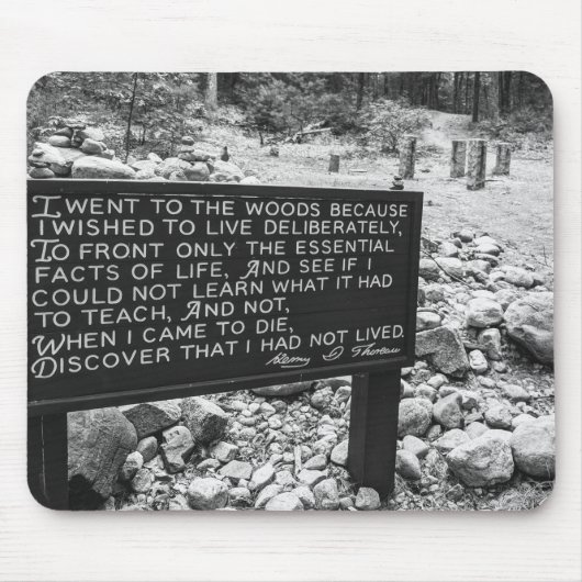 Walden Pond-Mauspad Mousepad (Vorne)