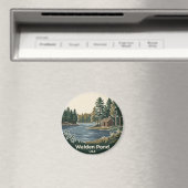 Walden Pond State Reservation USA Magnet (In Situ (Geschirrspüler))