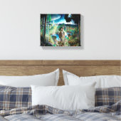 Walden Pond von Newell Convers Wyeth neu besucht Leinwanddruck (Insitu (Schlafzimmer))