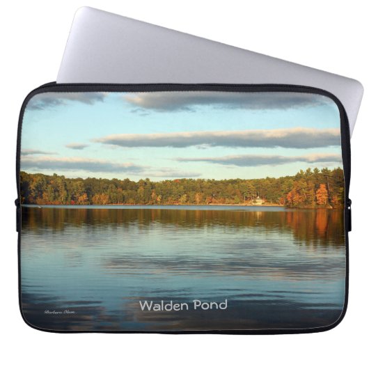 Walden Teich: Laptopabdeckung Laptopschutzhülle (Vorderseite)