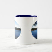 Walden Teich Zweifarbige Tasse (Mittel)