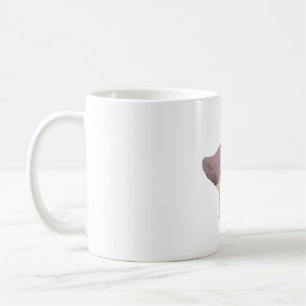 Waldentchen Wassermalerei Kunst süßer Vogel Kaffeetasse