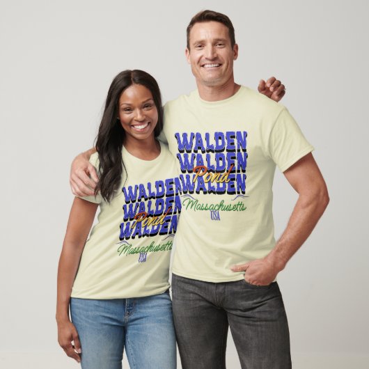 Waldenteich, Massachusetts T-Shirt (Unisex)