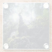 Wälder | Anaga Rural Park Kanarische Inseln Glasuntersetzer (Rückseite)