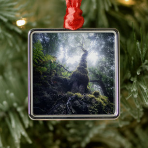 Wälder Anaga Rural Park Kanarische Inseln Ornament Aus Metall