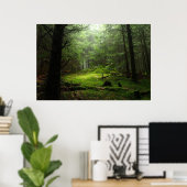 Wälder | Auvergne Frankreich Poster (Heimbüro)