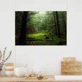 Wälder | Auvergne Frankreich Poster (Küche)