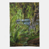 Wälder | Beauchamp Falls Australien Geschirrtuch (Vertikal)