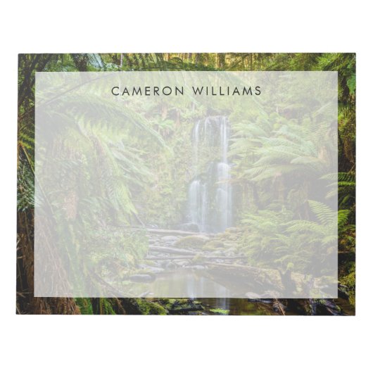 Wälder | Beauchamp Falls Australien Notizblock (Vorderseite)