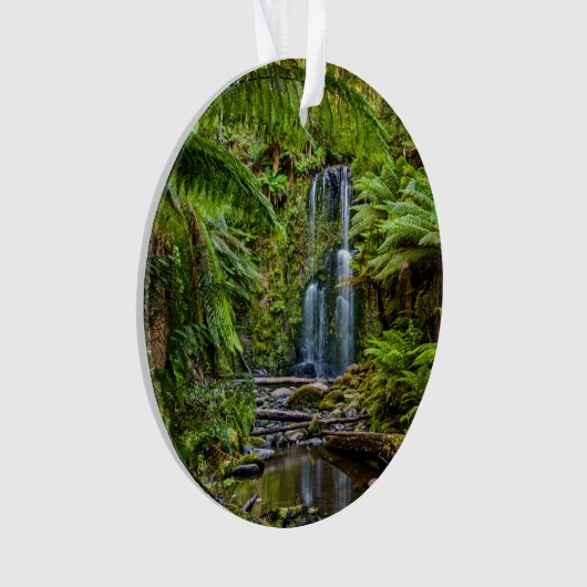 Wälder | Beauchamp Falls Australien Ornament (Vorderseite)