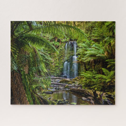 Wälder | Beauchamp Falls Australien Puzzle (Horizontal)