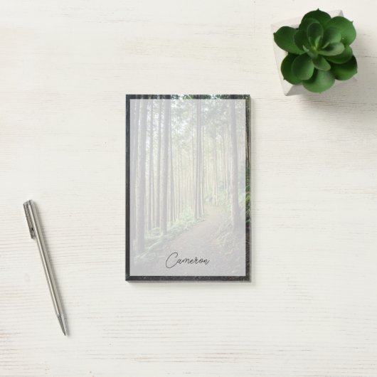 Wälder | Berge Wakayama Japan Post-it Klebezettel (Büro)