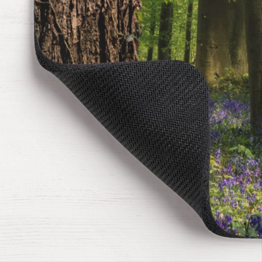 Wälder | Bluebells in Belgien Mousepad (Ecke)