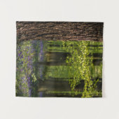 Wälder | Bluebells in Belgien Wandteppich (Vorderseite (Horizontal))