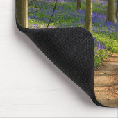 Wälder | Bluebellwald in Belgien Mousepad (Ecke)