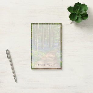 Wälder Bluebellwald in Belgien Post-it Klebezettel