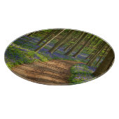 Wälder | Bluebellwald in Belgien Schneidebrett (Ecke)