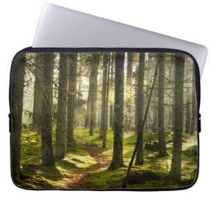 Wälder Boreal Forest Schweden Laptopschutzhülle
