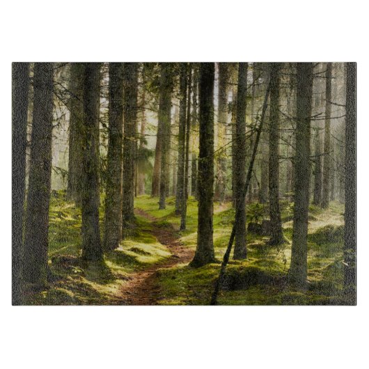 Wälder | Boreal Forest Schweden Schneidebrett (Vorderseite)
