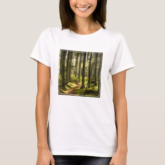 Wälder | Boreal Forest Schweden T-Shirt (Vorderseite)