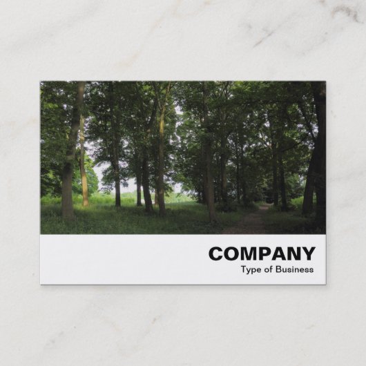 Wälder, Bute Park Cardiff Visitenkarte (Vorderseite)