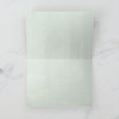 Wälder der Morgendämmerung Feiertagskarte (Innenseite)