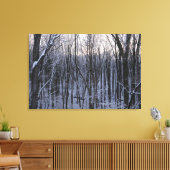 Wälder der Schneebaume Leinwanddruck (Insitu (Wohnzimmer))