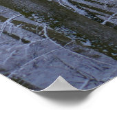 Wälder der Schneebaume Poster (Ecke)