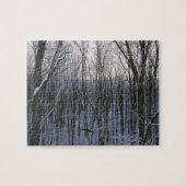 Wälder der Schneebaume Puzzle (Horizontal)