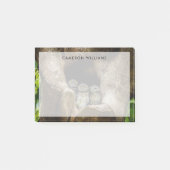 Wälder | Drei Eulen suchen Post-it Klebezettel (Vorderseite)