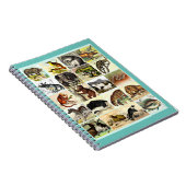 Wälder, Dschungel und Meeresschollen Kunst Notizblock (Rechte Seite)