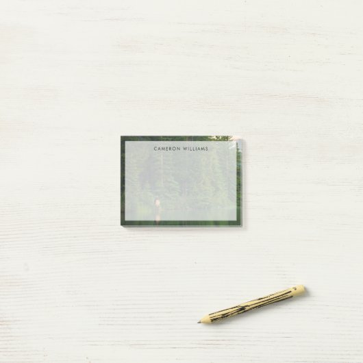 Wälder | Elch im Banff-Nationalpark Alberta Post-it Klebezettel (Auf Schreibtisch)