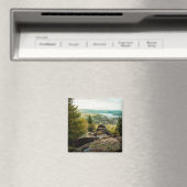 Wälder | Erzgebirge Deutschland Magnet (In Situ (Geschirrspüler))