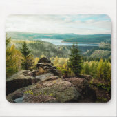 Wälder | Erzgebirge Deutschland Mousepad (Vorne)