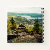 Wälder | Erzgebirge Deutschland Notizblock (Rückseite)