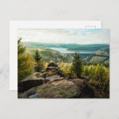 Wälder | Erzgebirge Deutschland Postkarte (Vorne/Hinten)