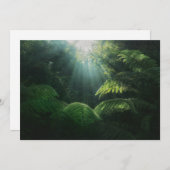 Wälder | Fernen im Regenwald Dankeskarte (Vorne/Hinten)