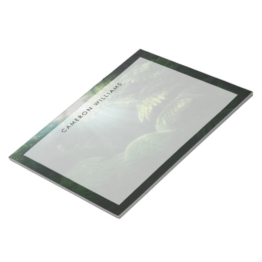 Wälder | Fernen im Regenwald Notizblock (angewinkelt)