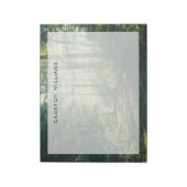 Wälder | Forstweg Hamburg Deutschland Notizblock (Rotiert)