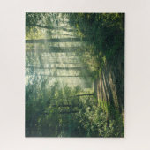 Wälder | Forstweg Hamburg Deutschland Puzzle (Vertikal)