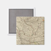 Wälder Frankreichs Magnet (Vorderseite/Rückseite)